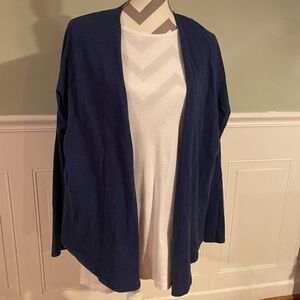 Abercrombie & Fitch Navy Open Cardigan